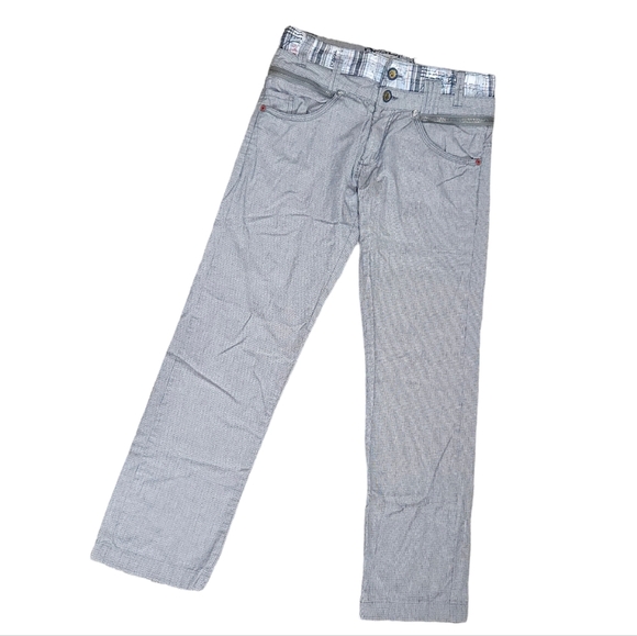 Desigual Men's Casual Trousers Pants Mixed Pattern